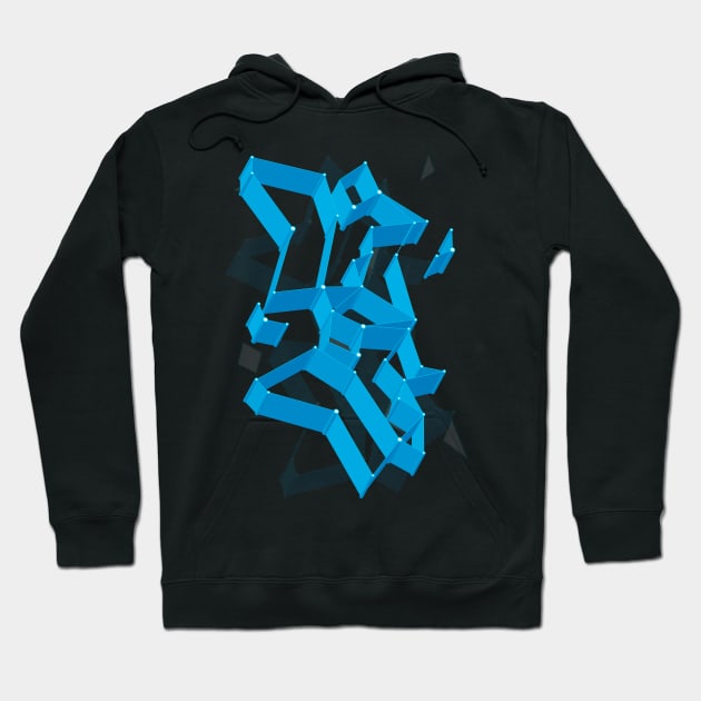 3D X 0.2 Hoodie by uniqued